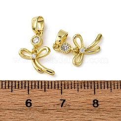 Colgante micropavé cubic zirconia de latón&nbsp;KK-F911-08G