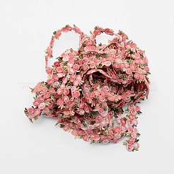 Blumen-Polyester-Besatzband&nbsp;X-OCOR-WH0057-18A