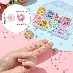 800pcs 8 Farben undurchsichtige Acrylperlen&nbsp;OACR-CJ0002-61