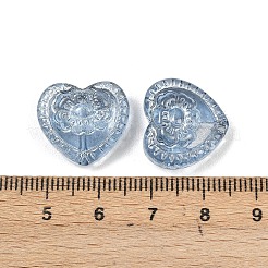 Perles en verre&nbsp;X-GLAA-G126-01F