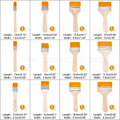 12 Stück Borstenpinsel mit 12 Stilen&nbsp;TOOL-PH0001-43