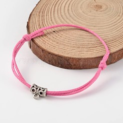 Einstellbar koreanischen gewachst Polyester Schnur Armbänder&nbsp;BJEW-JB02165