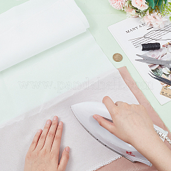 Polyester-Einlagen zum Aufbügeln selbstklebende Futterstoffe&nbsp;DIY-WH0304-629