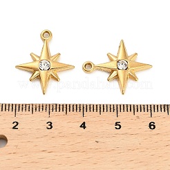 Pendentif strass en acier inoxydable 304&nbsp;X-STAS-U047-24G