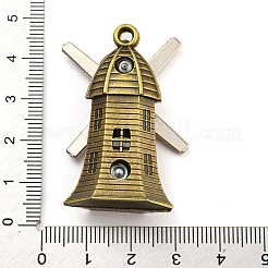 Tibetischer stil Aluminium Anhänger & Charms&nbsp;FIND-C052-09AB
