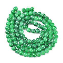 Backen Farbe Glas runde Perle &nbsp;DGLA-Q019-8mm-M