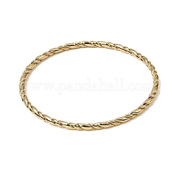 Bracelets torsadés en acier inoxydable 304 pour femmes&nbsp;BJEW-H644-13G