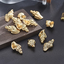 Tibetischer stil Aluminium Anhänger & Charms&nbsp;TIBEP-A040-008G-NR