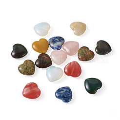 16pcs 8 perles de pierres précieuses naturelles et synthétiques&nbsp;G-FW0001-25