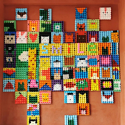 1000 Stück PE DIY Schmelzperlen Bügelperlen Nachfüllungen&nbsp;DIY-SP0006-83B