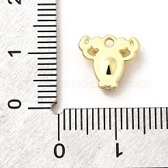 Legierung rhinestone-anhänger&nbsp;PALLOY-D330-02G-02A