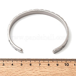 304 Edelstahl-Armreife für Damen und Herren&nbsp;BJEW-H644-05P