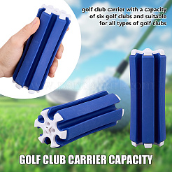 Supporto portatile per mazze da golf ABS & Pet&nbsp;TOOL-WH0039-86B
