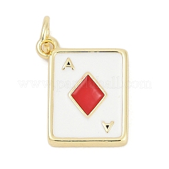 Charms del esmalte de bronce&nbsp;KK-G522-44G