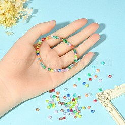 2400pcs 12 Farben umweltfreundliche transparente Acrylperlen&nbsp;TACR-YW0001-97