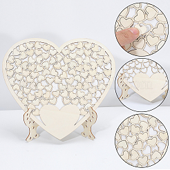 Gästebuch zur Hochzeit mit Herz&nbsp;AJEW-WH0609-680