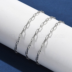 304 bracciali a catena con graffetta in acciaio inossidabile per donna&nbsp;BJEW-U043-01P