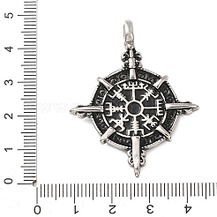 Pendentifs en acier inoxydable 304&nbsp;STAS-E526-04AS