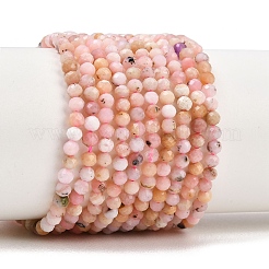 Natürliche rosa Opalkorne Stränge&nbsp;G-B175-D04-3mm