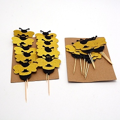 Papierbienenkuchen Einsatzkartendekoration&nbsp;DIY-WH0223-02A