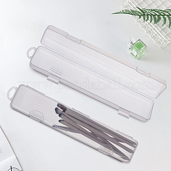 Boîte de rangement de vaisselle en plastique&nbsp;AJEW-WH20195-17