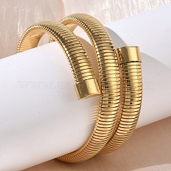 Braccialetti a catena a serpente in acciaio inossidabile 304&nbsp;BJEW-F522-01G