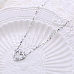 Collana con ciondolo a forma di cuore minimalista amis wheel per donna&nbsp;DZ6290-1