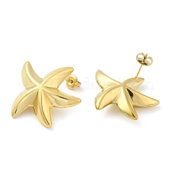 Pendientes de acero inoxidable 304 para mujer&nbsp;EJEW-G364-13G