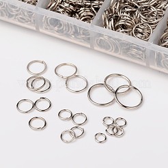Offene Biegeringe aus Eisen und Messing&nbsp;IFIN-X0033-P-B