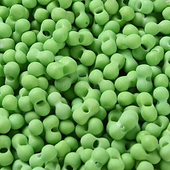 Perlas de vidrio estilo goma&nbsp;SEED-Z003-01B