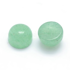 Natürlichen grünen Aventurin Cabochons&nbsp;X-G-P393-R15-4mm