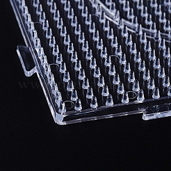 ABC-Kunststoff pegboards für 5x5mm Heimwerker Fuse beads verwendet&nbsp;DIY-X0293-99