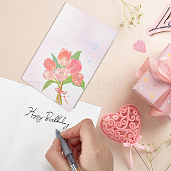 Tarjeta de felicitación de papel&nbsp;AJEW-WH20022-61