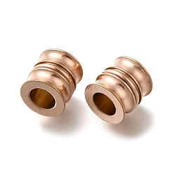 Ionenplattierung (IP) 304 Edelstahlperlen&nbsp;STAS-E039-32RG