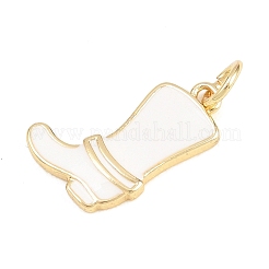 Pendentifs d'émail en laiton &nbsp;LS-KK-H273-29A-G01