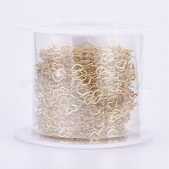 Herzgliederketten aus Messing&nbsp;CHC-G005-27G