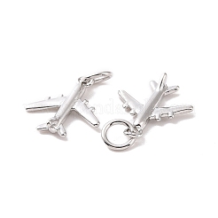 Cremagliera charms ottone placcatura&nbsp;ZIRC-C042-09P