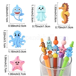 15 Stück 5 Arten Silikonperlen&nbsp;SIL-YW0002-38