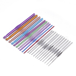 Aluminium Häkelnadeln Nadeln&nbsp;TOOL-S011-04