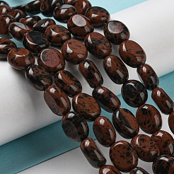 Natur Mahagoni Obsidian Perlen Stränge&nbsp;G-M420-D01-01