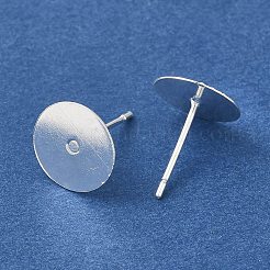 Messing Ohrstecker Ohrringe finden&nbsp;KK-K383-05B-S