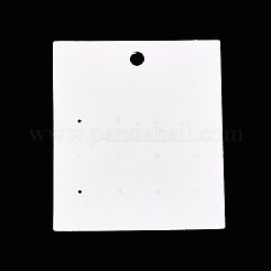 Rechteckige Ohrring-Displaykarten aus Papier&nbsp;CDIS-T004-04