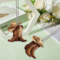 Ciondoli acrilico&nbsp;DIY-WH20085-003