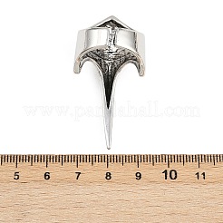 Anneaux en alliage de manchette&nbsp;RJEW-D328-01B-AS