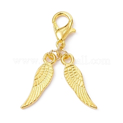 Decorazione pendente con ali in lega&nbsp;HJEW-JM01309-01