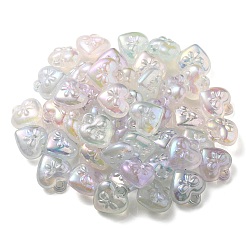 Pendenti acrilici trasparenti con placcatura uv luminosa&nbsp;OACR-P010-10