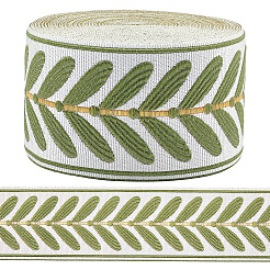 Cinta de poliéster jacquard vintage&nbsp;SRIB-CP0001-04B-01