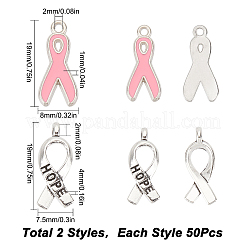 100pcs 2 pendentifs en alliage et émail de style&nbsp;DIY-SC0021-39