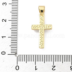 Pendentifs en laiton et ABS avec perles imitation perle&nbsp;KK-A282-24G