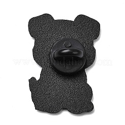Bulldoggen-Emaille-Anstecknadeln&nbsp;JEWB-I055-04EB-03